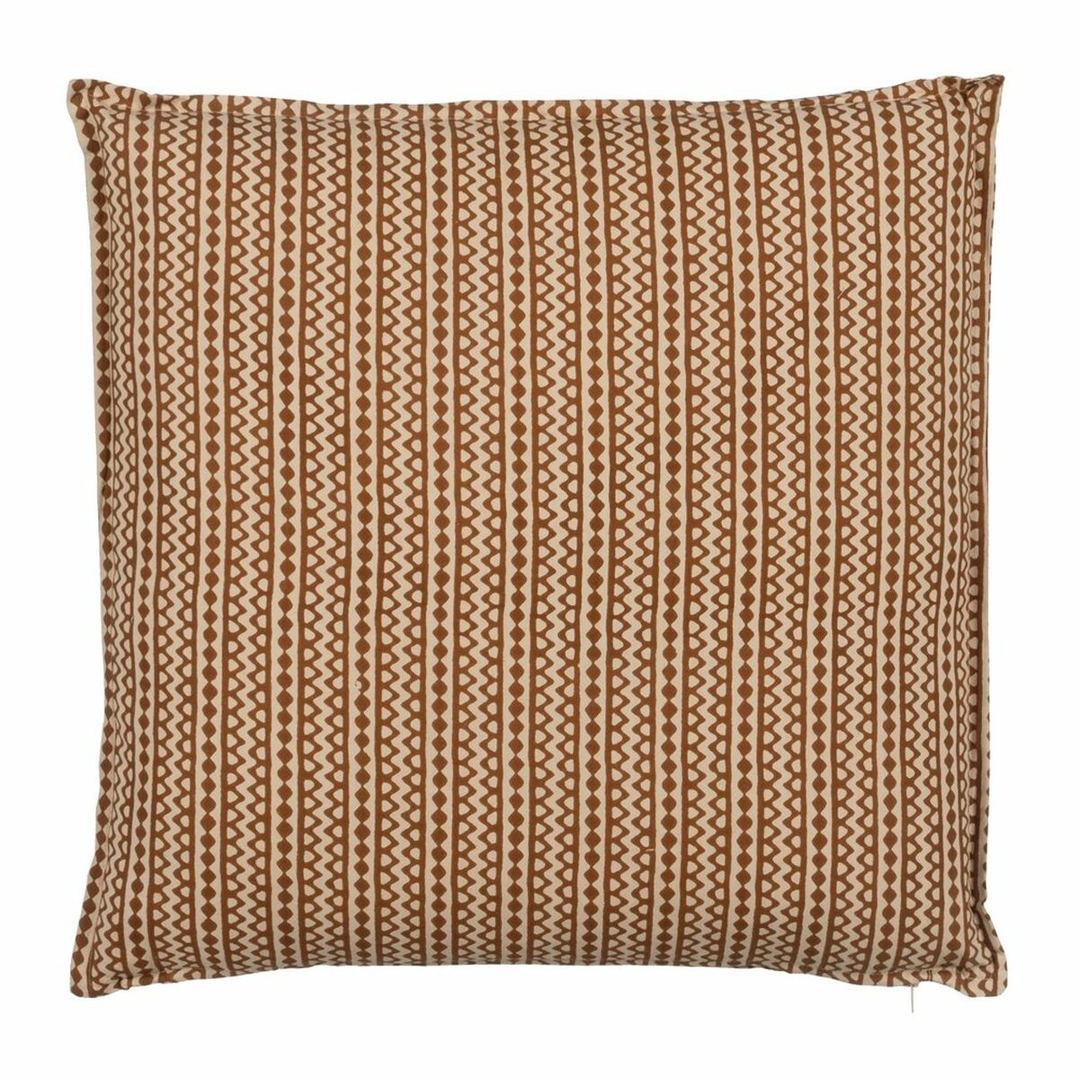 Kussen Katoen Bruin Beige 50 x 50 cm